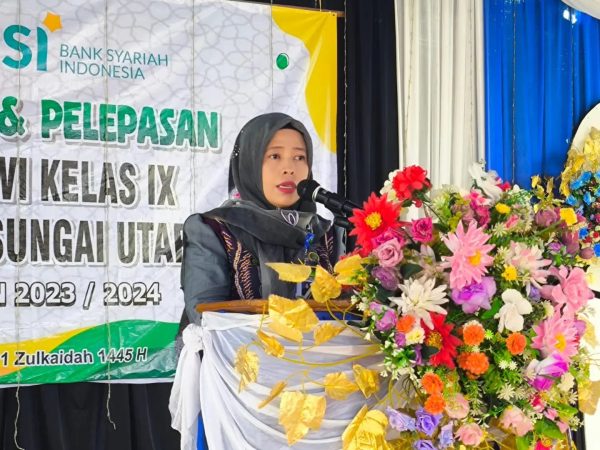 Pengukuhan dan Pelepasan Siswa/i Kelas IX MTsN 3 Hulu Sungai Utara