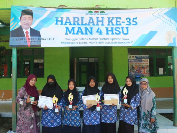 MTsN 3 HSU Meraih Prestasi Gemilang di Hari Lahir Ke-35 MAN 4 HSU MTsN 3 HSU Meraih Prestasi Gemilang di Hari Lahir Ke-35 MAN 4 HSU