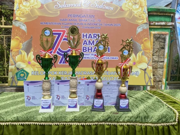 MTsN 3 HSU Raih Prestasi Gemilang di Hari Amal Bhakti ke-79 Kemenag RI