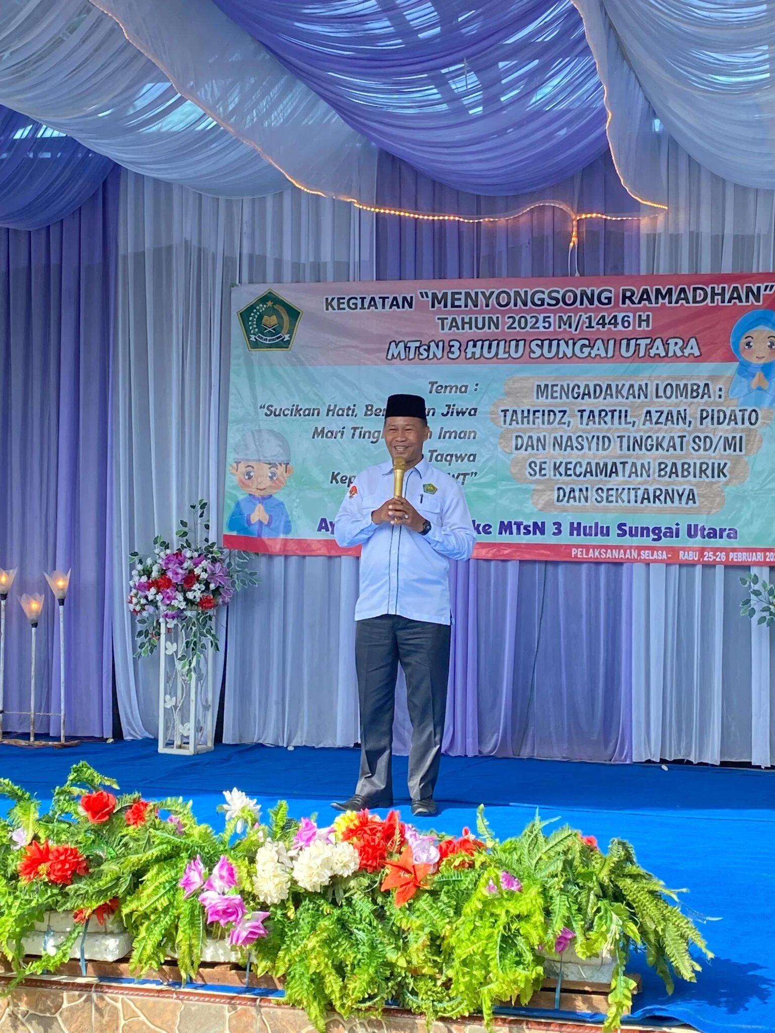 MTsN 3 HSU Semarakkan Ramadhan 1446 H dengan Lomba Islami Tingkat SD/MI se-Kecamatan Babirik MTsN 3 HSU Semarakkan Ramadhan 1446 H dengan Lomba Islami Tingkat SD/MI se-Kecamatan Babirik